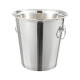 Champagnera balde hielera acero d21cm PLATEADO