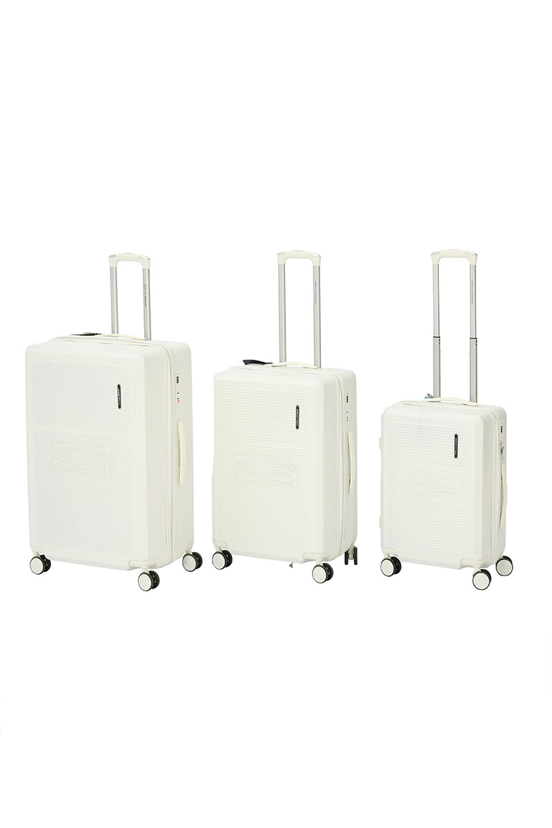 Valija rígida Canva Crudo