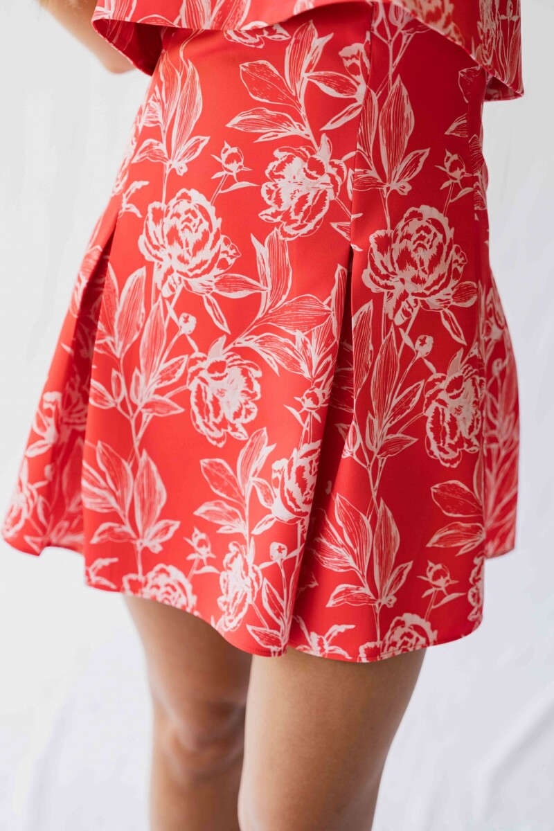 VESTIDO JULIA MINI ROUGE SWEET BLOSSOM VESTIDO JULIA MINI ROUGE SWEET BLOSSOM