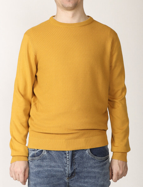 470987 SWEATER HARRINGTON LABEL Amarillo