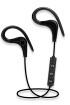 Auriculares Inalambricos Deportivos Enganchables Para Correr Negro