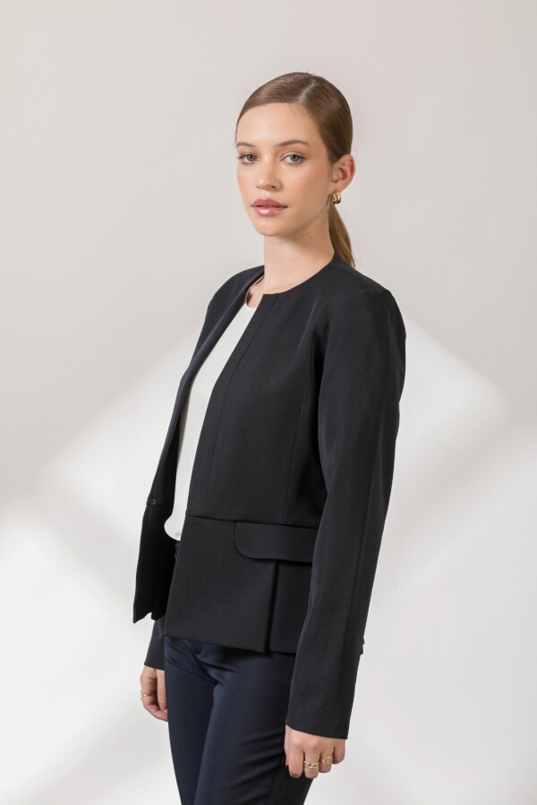 Saco cuello Redondo. Saco cuello Redondo.