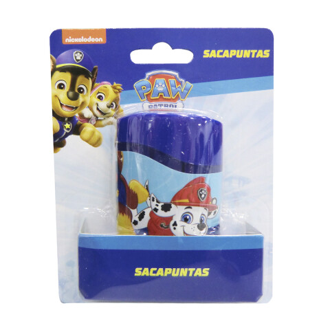 Sacapuntas Paw Patrol con Deposito y 2 Agujeros TURQUESA