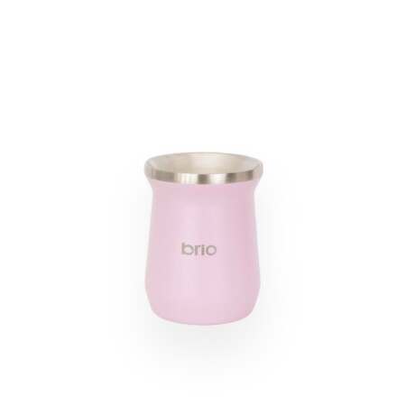 Set De Termo 1 Litro Y Mate Diseño Clásico brio Acero Inox Lavanda