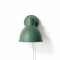 ARTEFACTO DECORATIVO DE PARED ALPHA Luminaria de Pared Alpha Verde