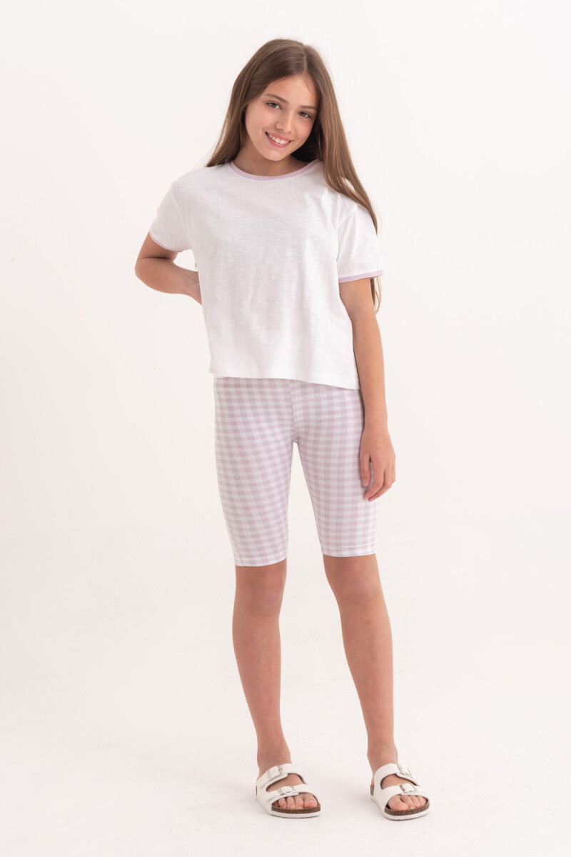 Legging corta - Lila 