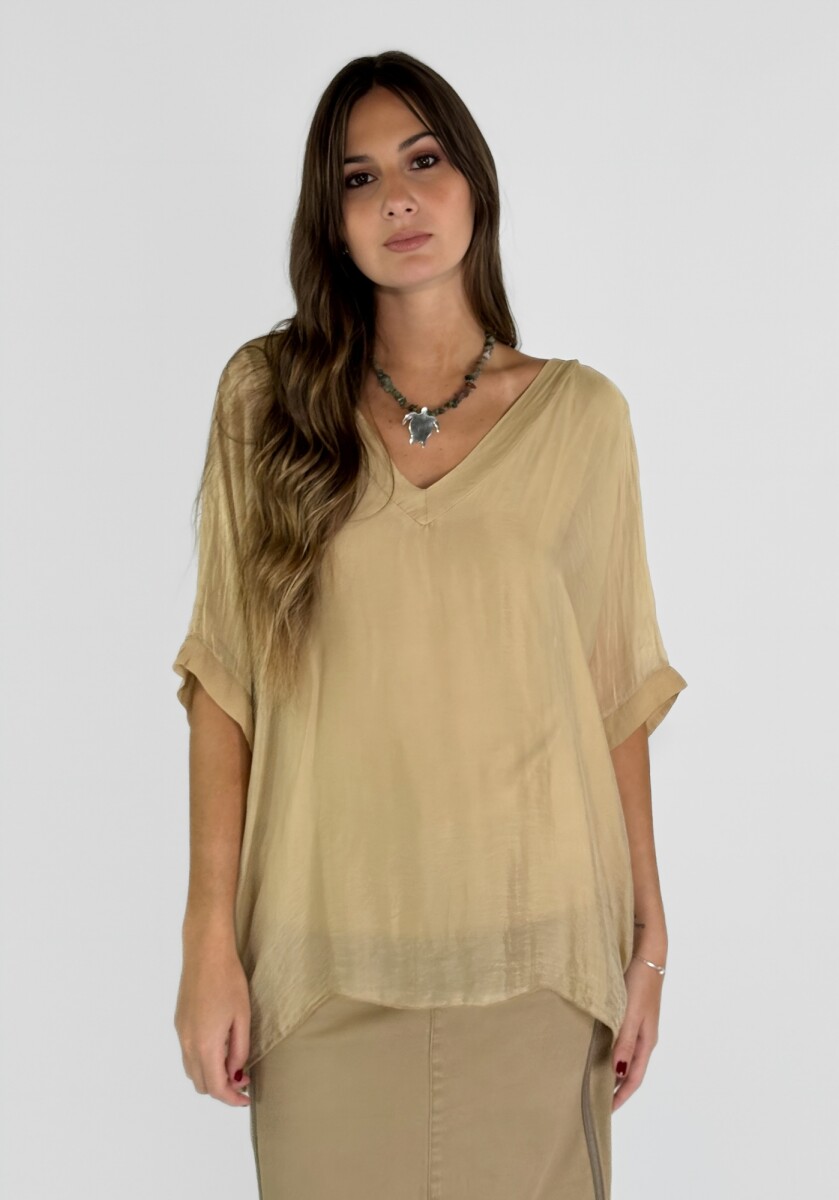 BLUSA VERONA - CAMEL 