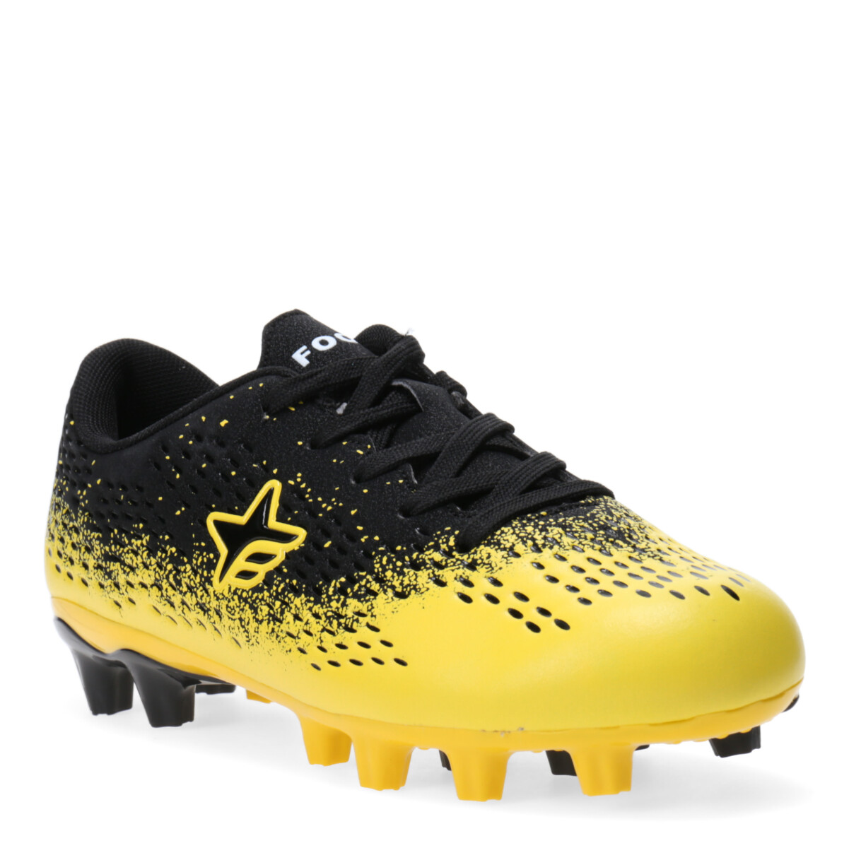 Championes Infantiles Footy Premier League - Negro - Amarillo 