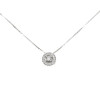 Colgante Grace en oro blanco 18k con brillantes Colgante Grace en oro blanco 18k con brillantes