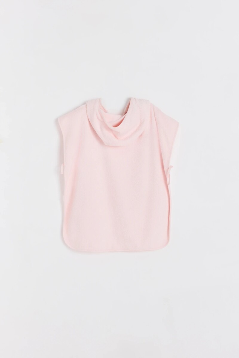 PONCHO TOWEL BEACH Rosa