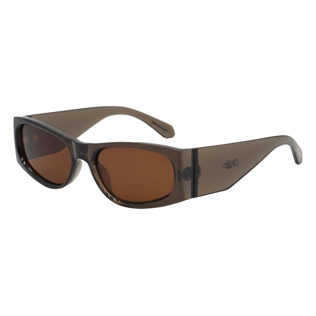 Lentes De Sol De Policarbonato Cuadrado Anitta 