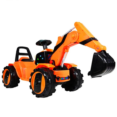 Excavadora Infantil Auto A Batería C/ Pala Luz Música Excavadora Infantil Auto A Batería C/ Pala Luz Música