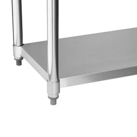 Mesada Central con Estante Inferior de Acero Inoxidable 120 x 60 x 85 cm Mesada Central con Estante Inferior de Acero Inoxidable 120 x 60 x 85 cm