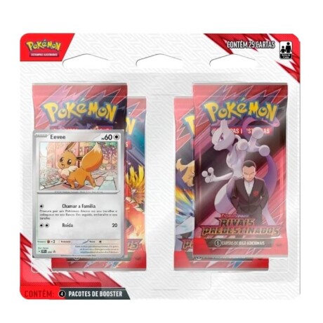 Pokémon Blister Quadruplo - Rivais Predestinados Pokémon Blister Quadruplo - Rivais Predestinados