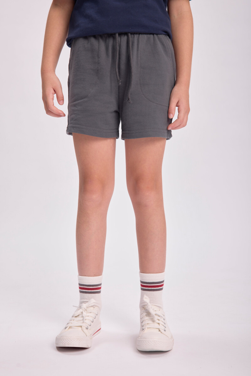 Short deportivo - Gris Oscuro 