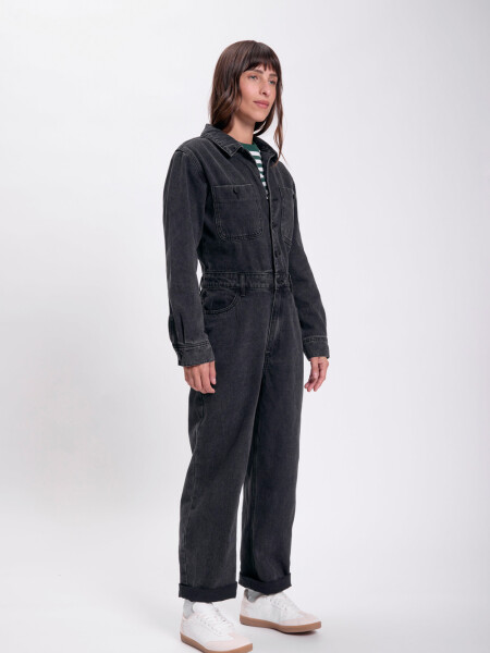 Mono de jean Negro