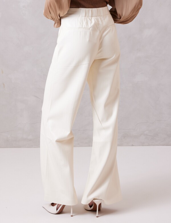Pantalon Eco Cuero CRUDO