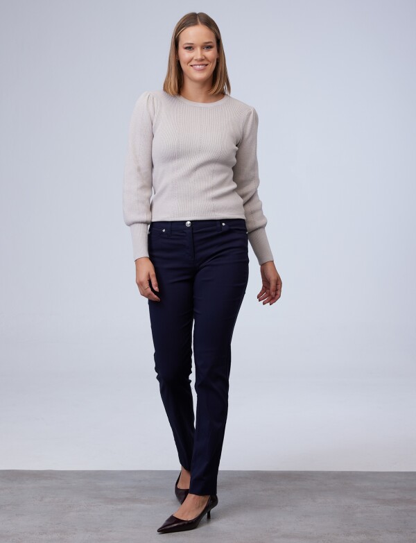 Pantalon Slim AZUL