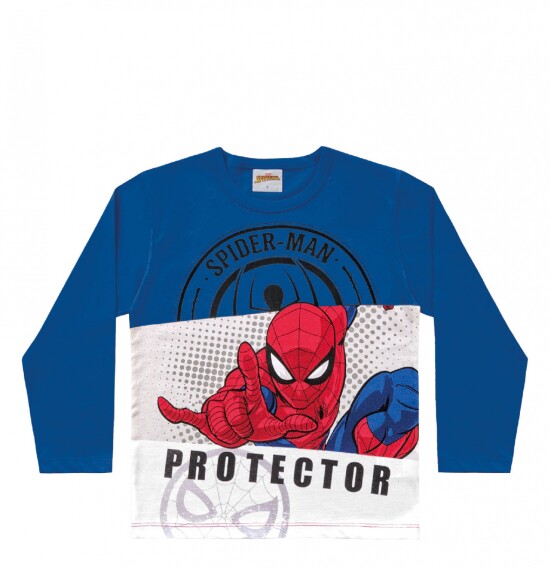 Camiseta de Spider Man Protector AZUL OSCURO