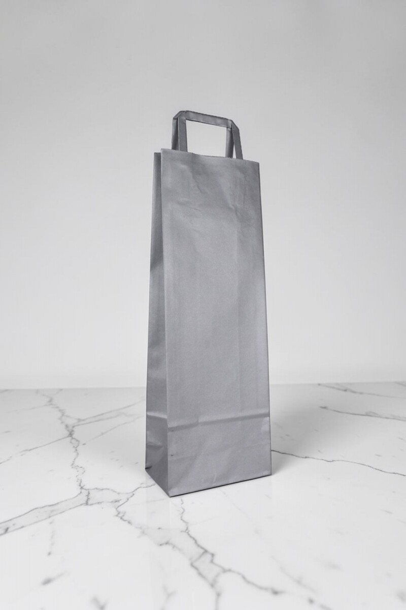 Bolsa 14x08x40 cm - PLATA 