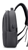 MOCHILA AD WEEK GRIS C/NEGRO