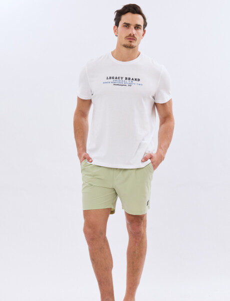 SHORT DE BAÑO FLEX LISO Verde