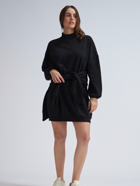 Sudadera deportiva larga Negro