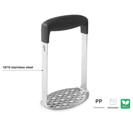 Prensa para papas Basic. De acero inoxidable Lacor Prensa para papas Basic. De acero inoxidable Lacor
