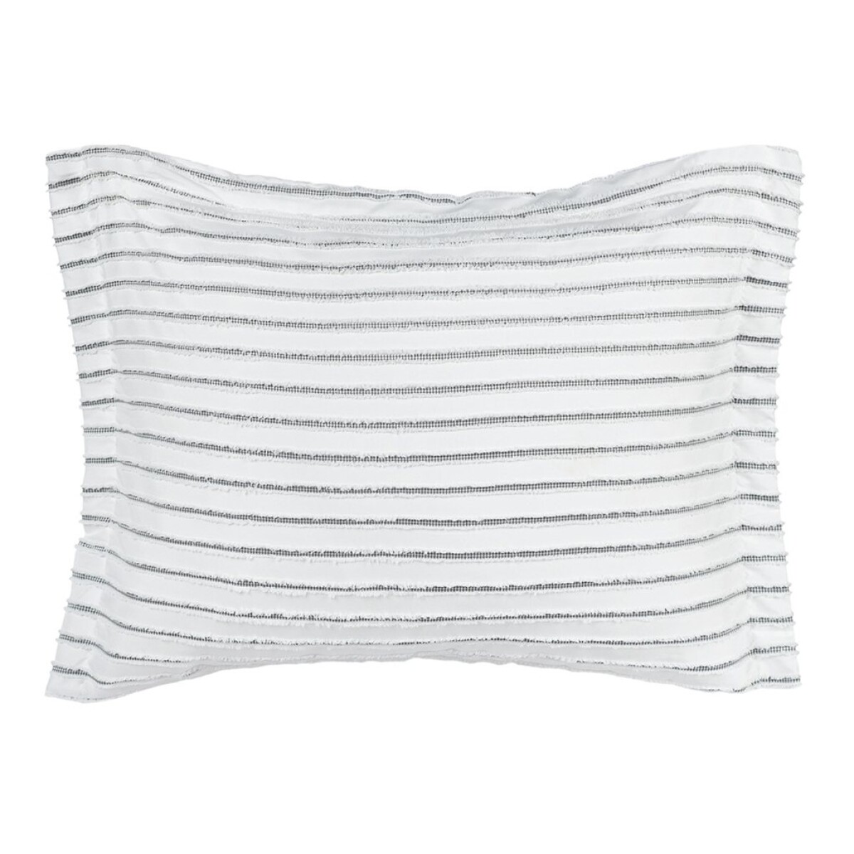 Funda almohada 50x70cm - Raya blanco 