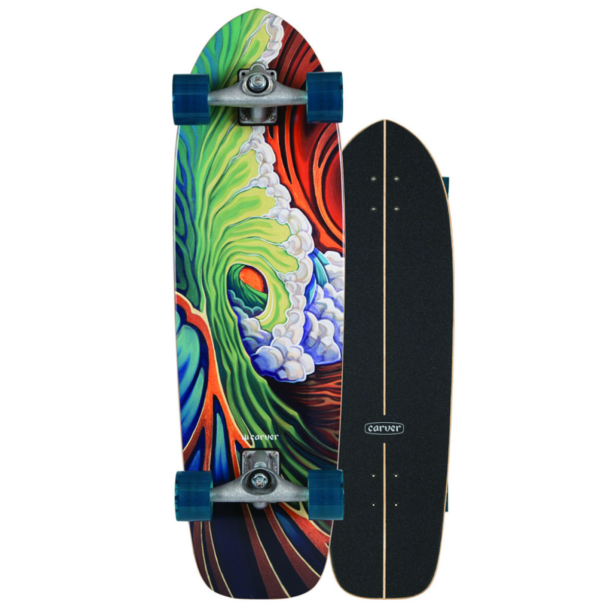 Carver CX Green Room 33.75" - Surf Skate Completo 