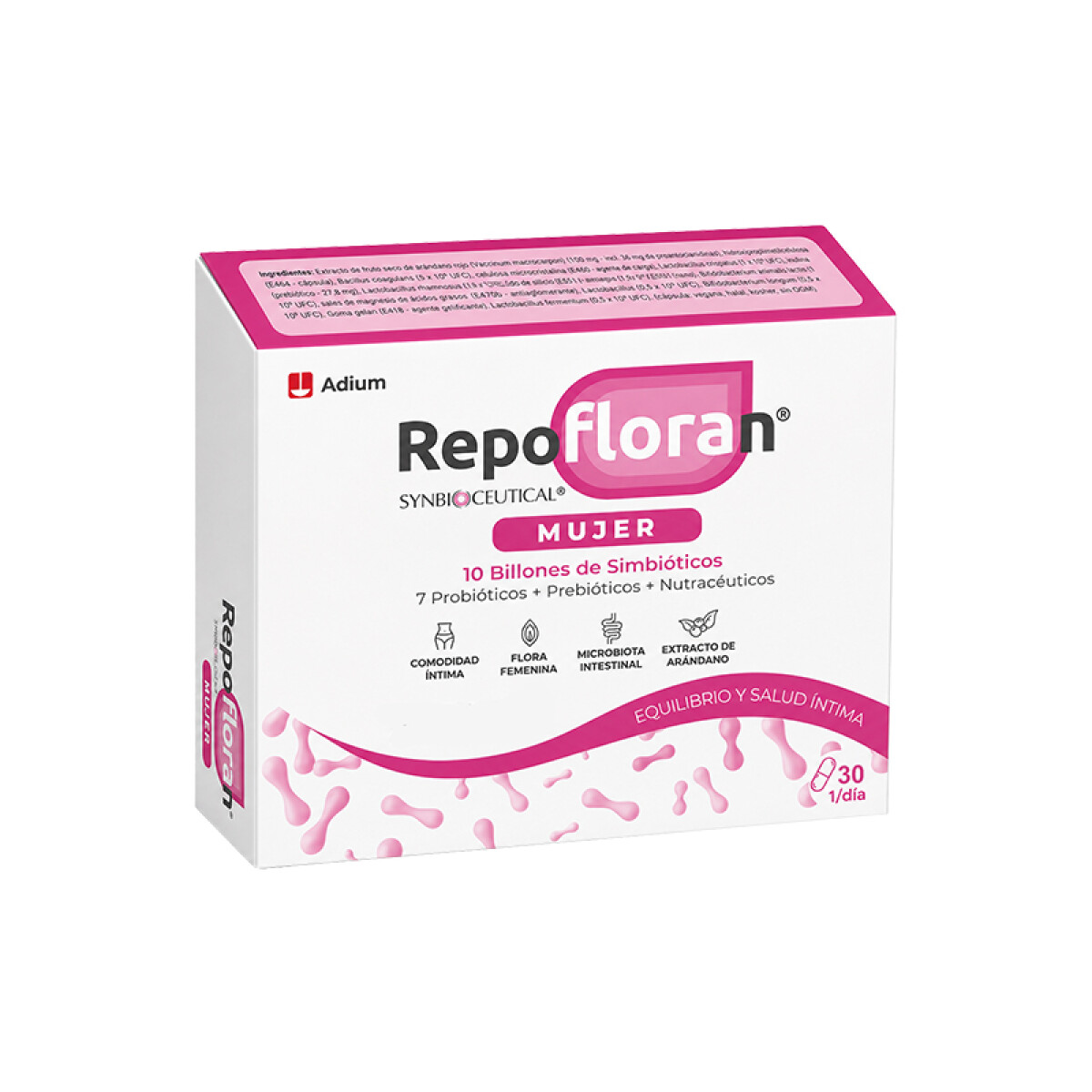 REPOFLORAN MUJER CJ X 30 CAPS. 