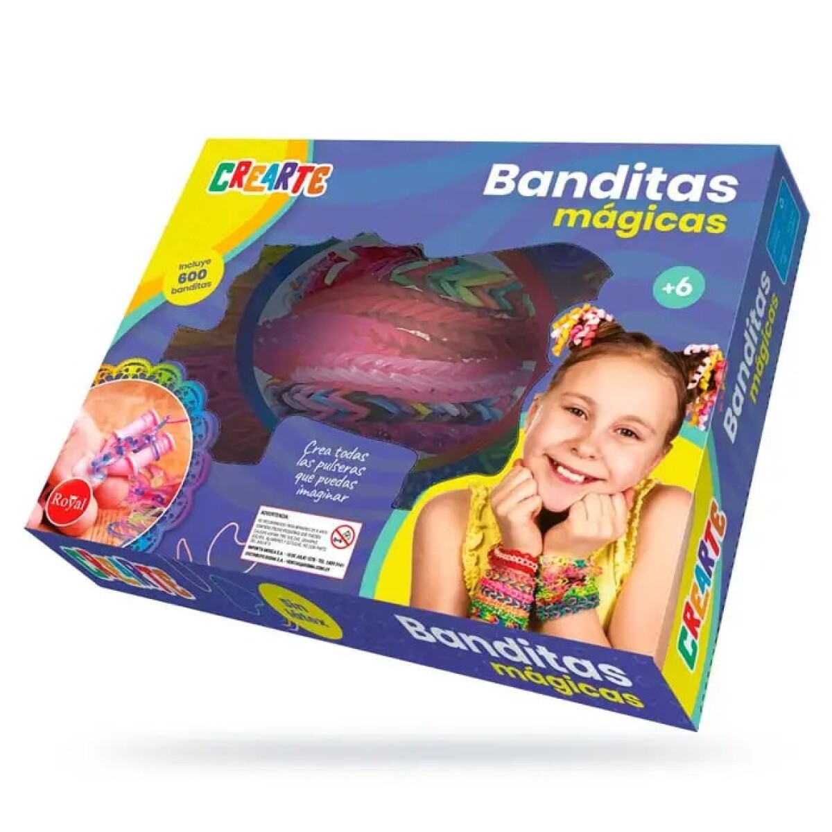 Set Crearte Banditas Mágicas 600 Piezas 