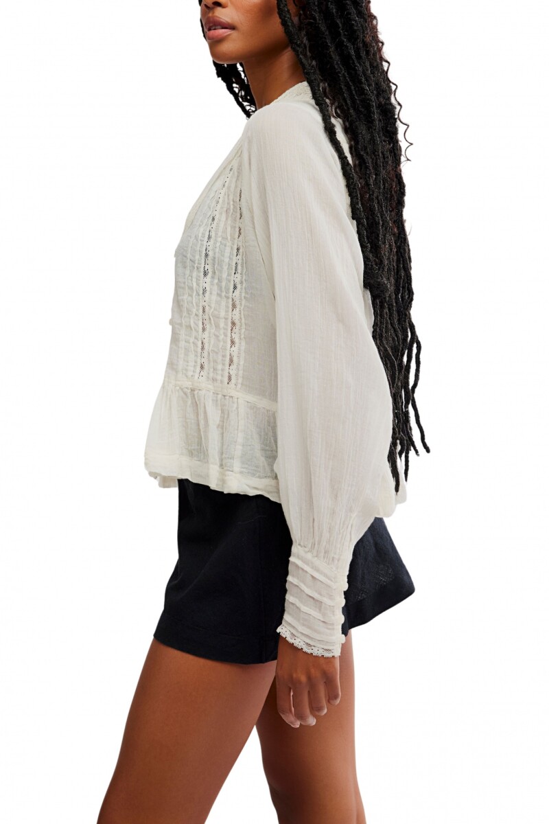 Blusa Elodie Marfil