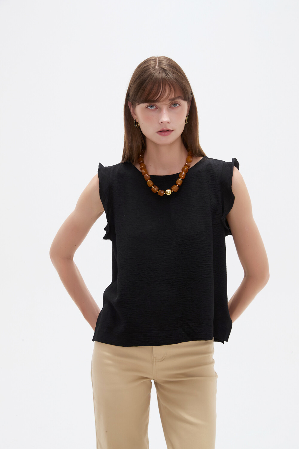 Blusa Jastel Negro
