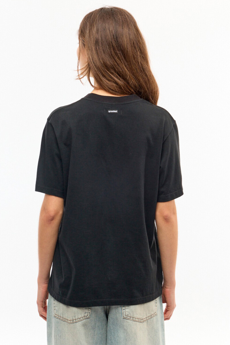 REMERA BASIC MEDIANA Negro