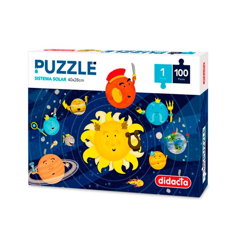 Puzzle El Sistema Solar 100 Pcs PUZZLE EL SISTEMA SOLAR 100 PCS