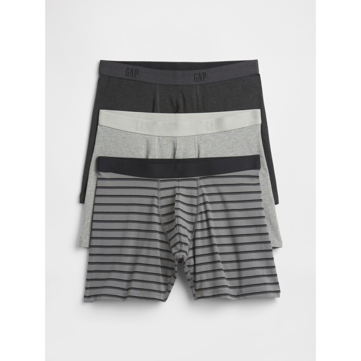 V-3 PACK BOXER BRIEFS - SSNL - GREY MULTI-PACK 