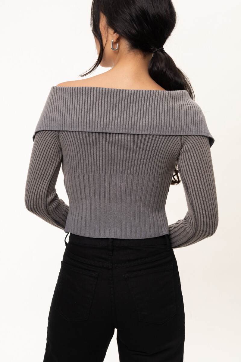 Sweater Jazmín Gris
