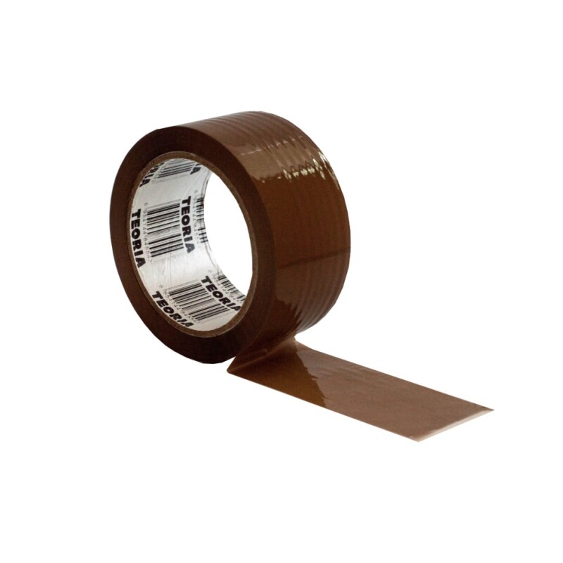 Cinta Adhesiva 48 Mm x90 M Teoría+ Marrón #Cinta Adhesiva 48 Mm X 90 M Teoría + Marron.