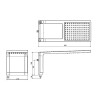 DUCHA ACQUA STORM NEGRO CROMO 220V 6800W DUCHA ACQUA STORM NEGRO CROMO 220V 6800W