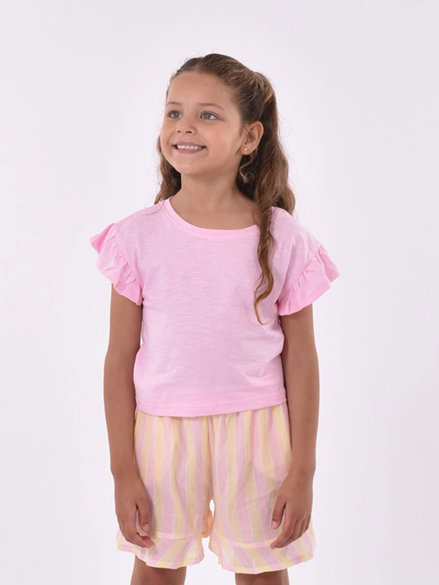 REMERA INES MINI - ROSADO 