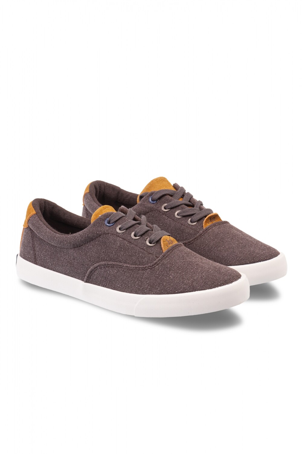 CHAMPION DE TELA CON CORDONES Gris