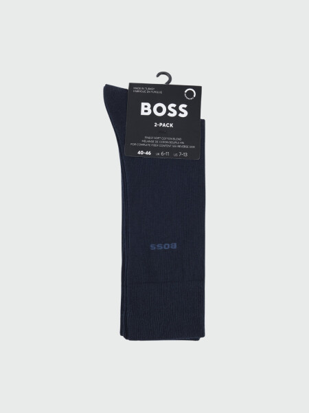 BOSS - Medias regulares Azul