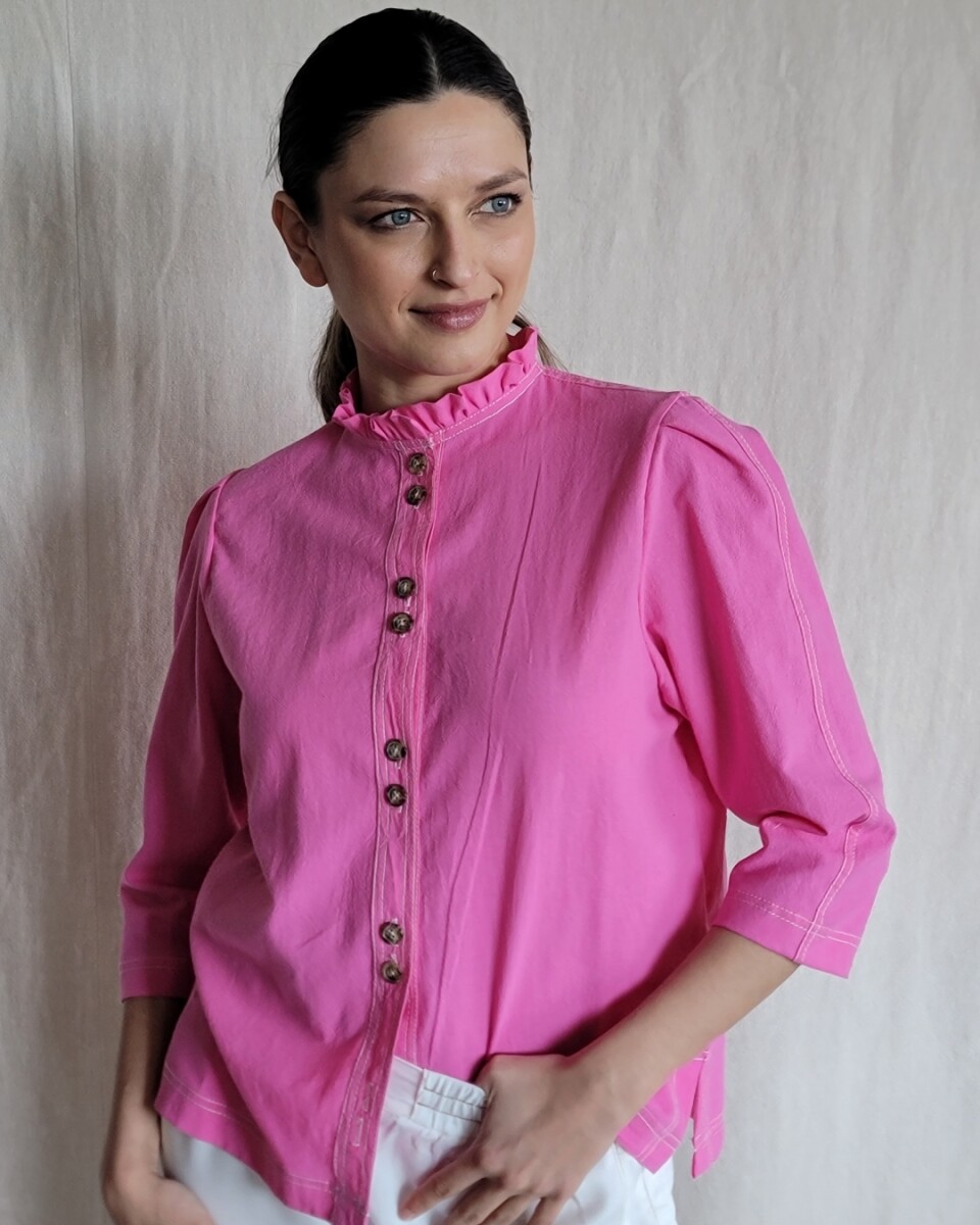 Camisa Carlotta 2.0 - Fucsia 