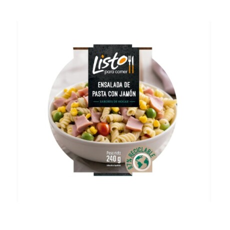 ENSALADA PASTA & JAMON 240G +SOLO PDE O WEB+ ENSALADA PASTA & JAMON 240G +SOLO PDE O WEB+