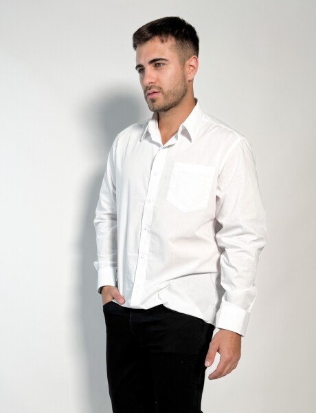 Camisa lisa Georgos Blanco
