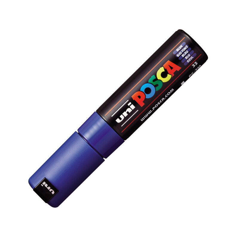 MARCADOR UNI POSCA 5 MM AZUL N/A