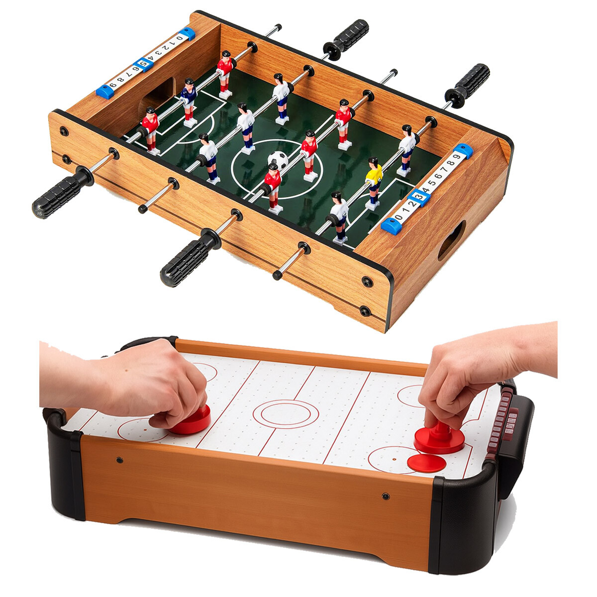 Pack Regalo Navidad Tejo C/ Aire + Futbolito Juego Infantil 