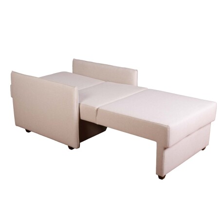 SOFÁ CAMA 1 CUERPO TELA NATURAL-BEIGE LUCCA BEIGE