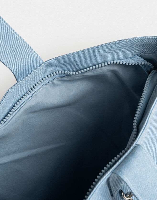 Marroquinería Licencias Cartera Shopper "snoopy" - Azul Celeste